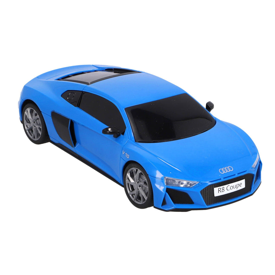 Radiografisch bestuurbare auto audi 1:16 2.4g r8 coupé blauw