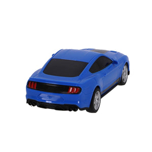 Radiografisch bestuurbare auto ford 1:24 mustang  mach 1 blauw