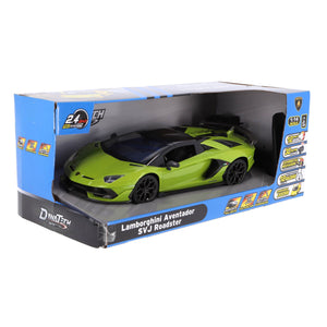 Radiografisch bestuurbare auto lamborghini 1:14 2.4g aventador neon groen